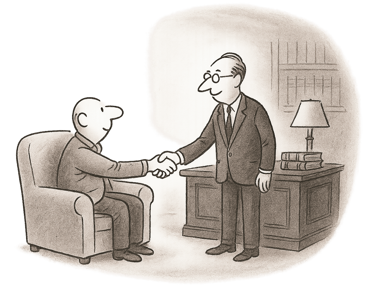 Client and lawyer connection